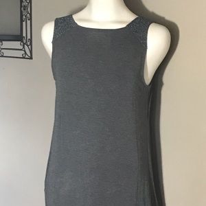 Grey Eileen Fisher tank top